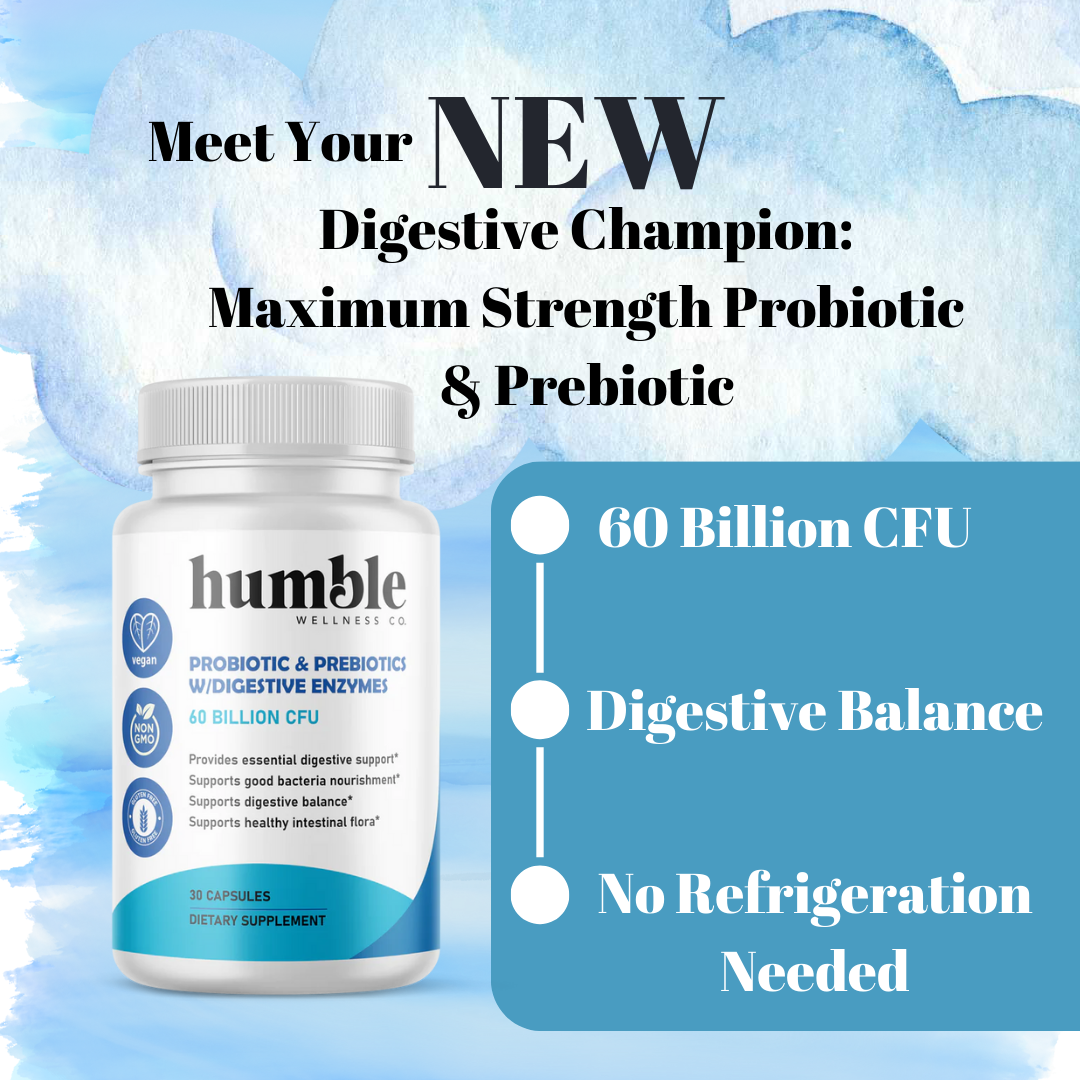 Unlocking Digestive Health: The Power of Probiotics & Prebiotics