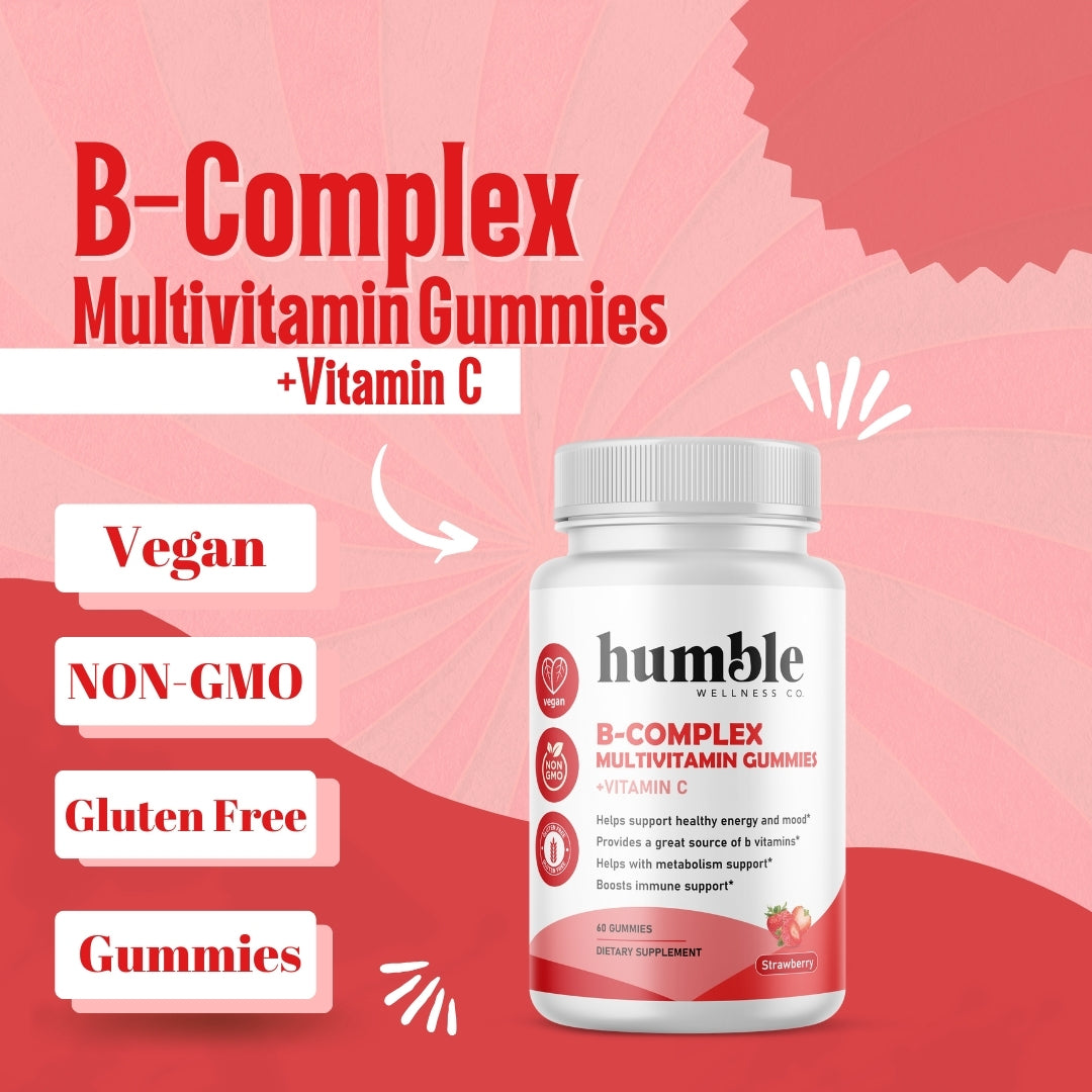 B-Complex Multivitamin Gummies + Vitamin C