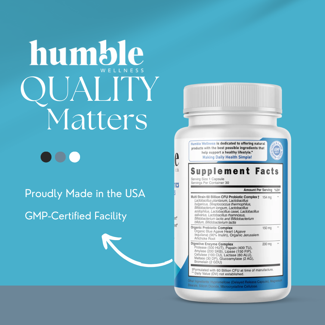 Maximum Strength Probiotic & Prebiotic with Digestive Enzymes