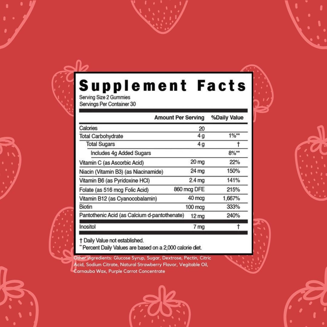B-Complex Multivitamin Gummies + Vitamin C