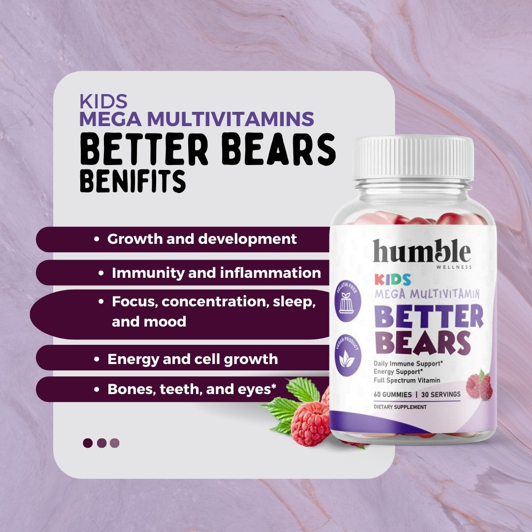 Better Bears Kids Mega Multivitamin Gummies