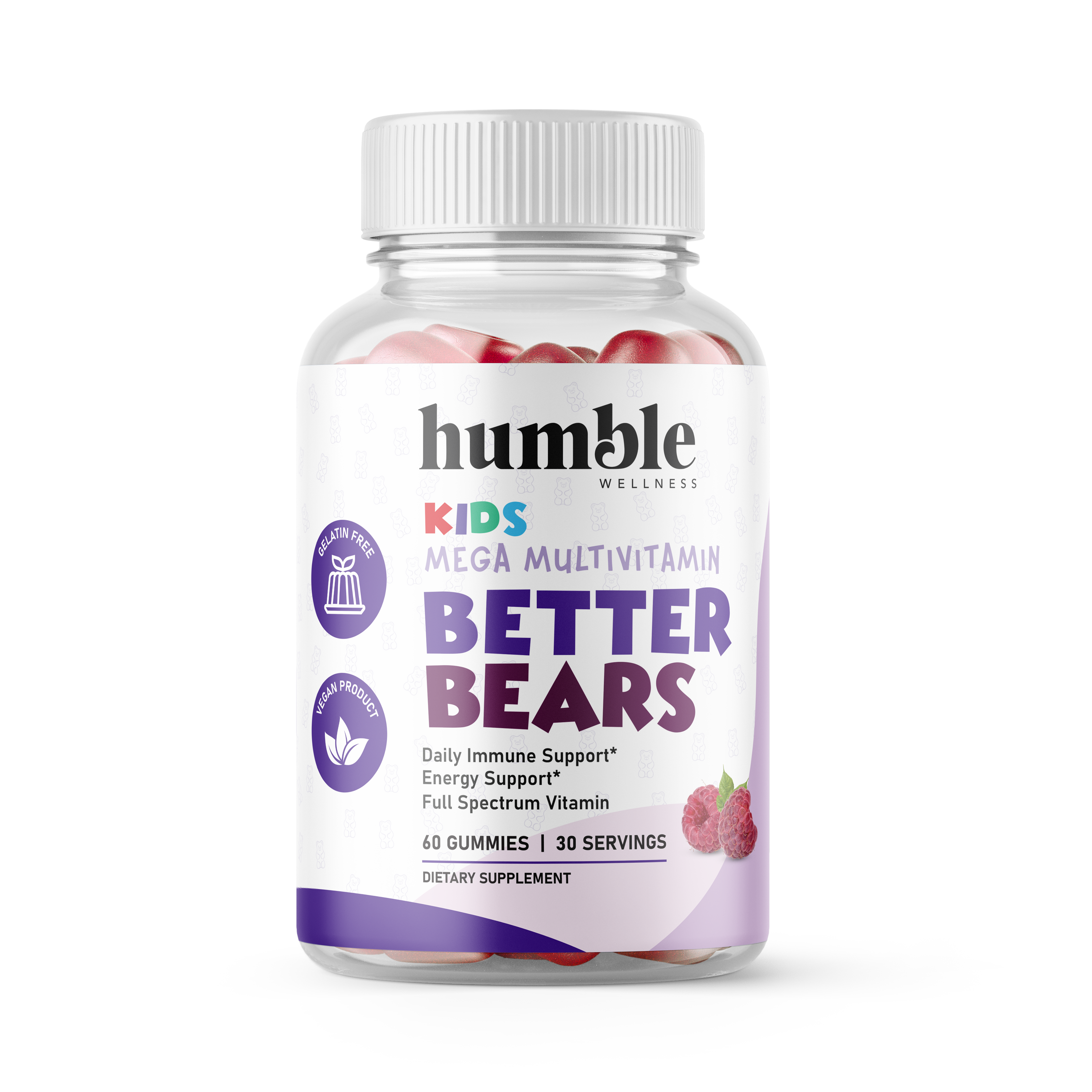 Better Bears Kids Mega Multivitamin Gummies