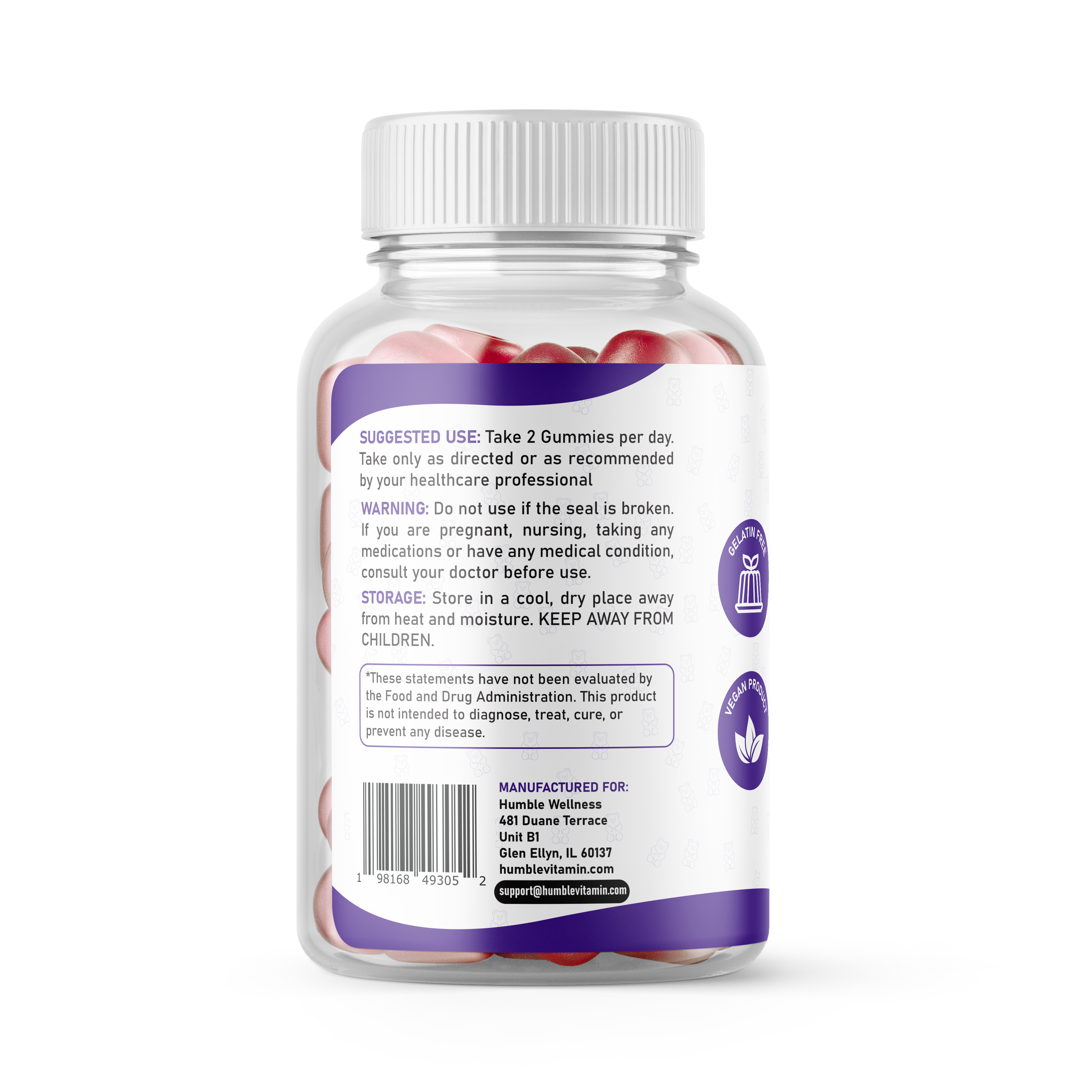 Better Bears Kids Mega Multivitamin Gummies