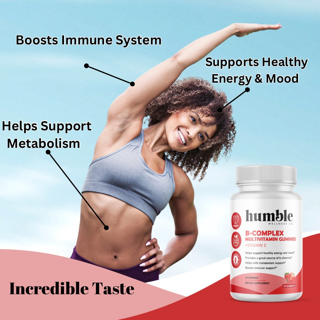 B-Complex Multivitamin Gummies + Vitamin C