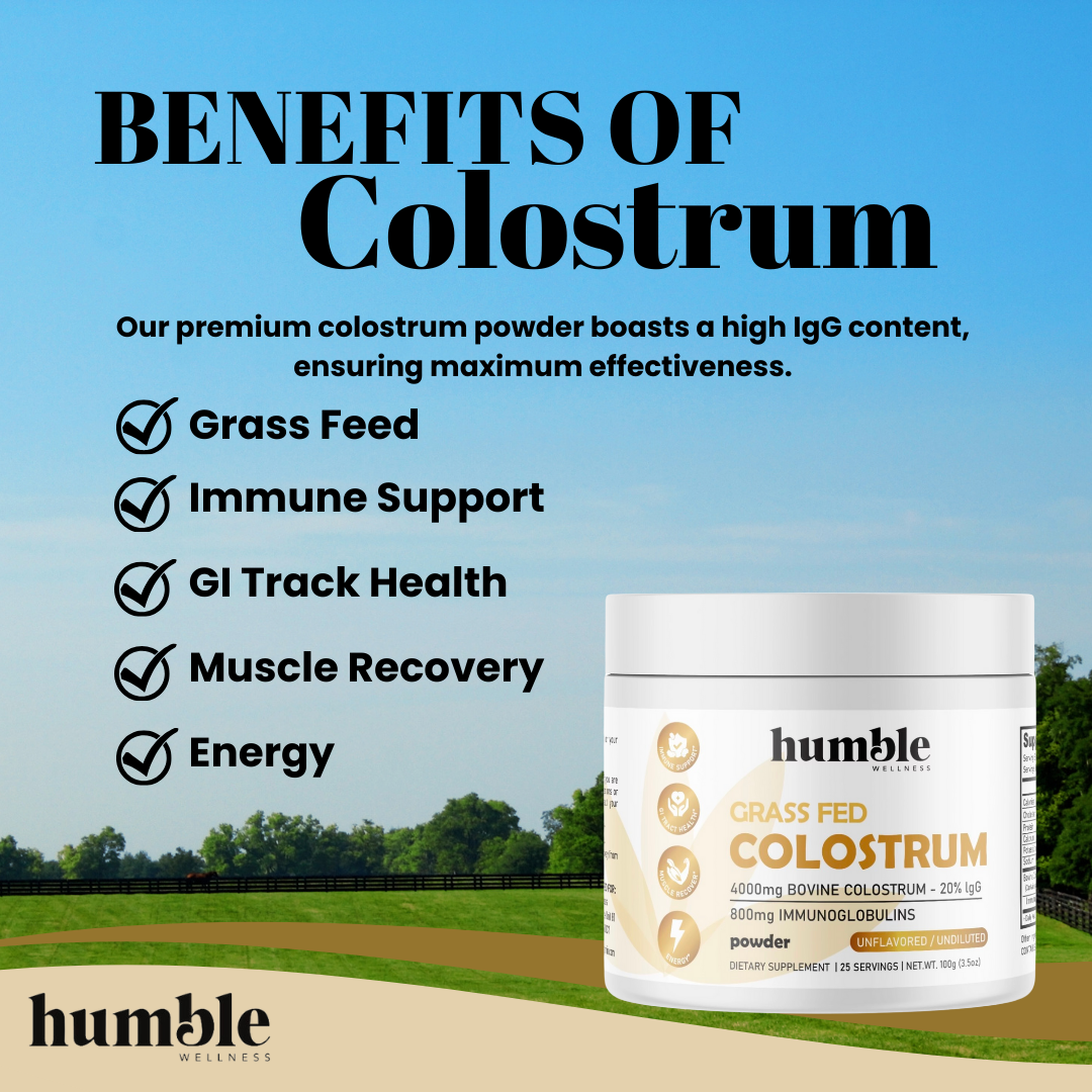 Grass Fed Colostrum - 25 Servings