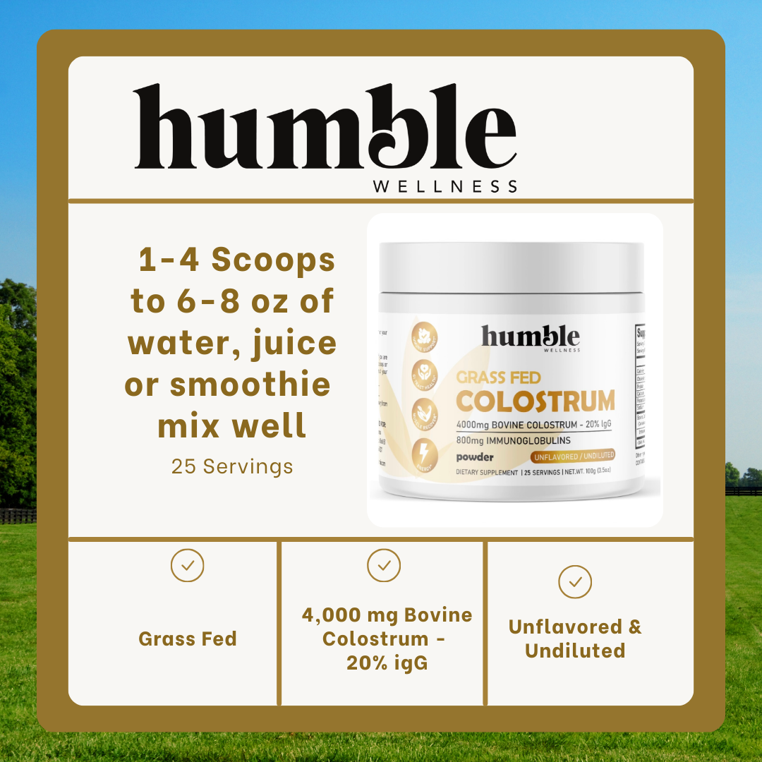Grass Fed Colostrum - 25 Servings