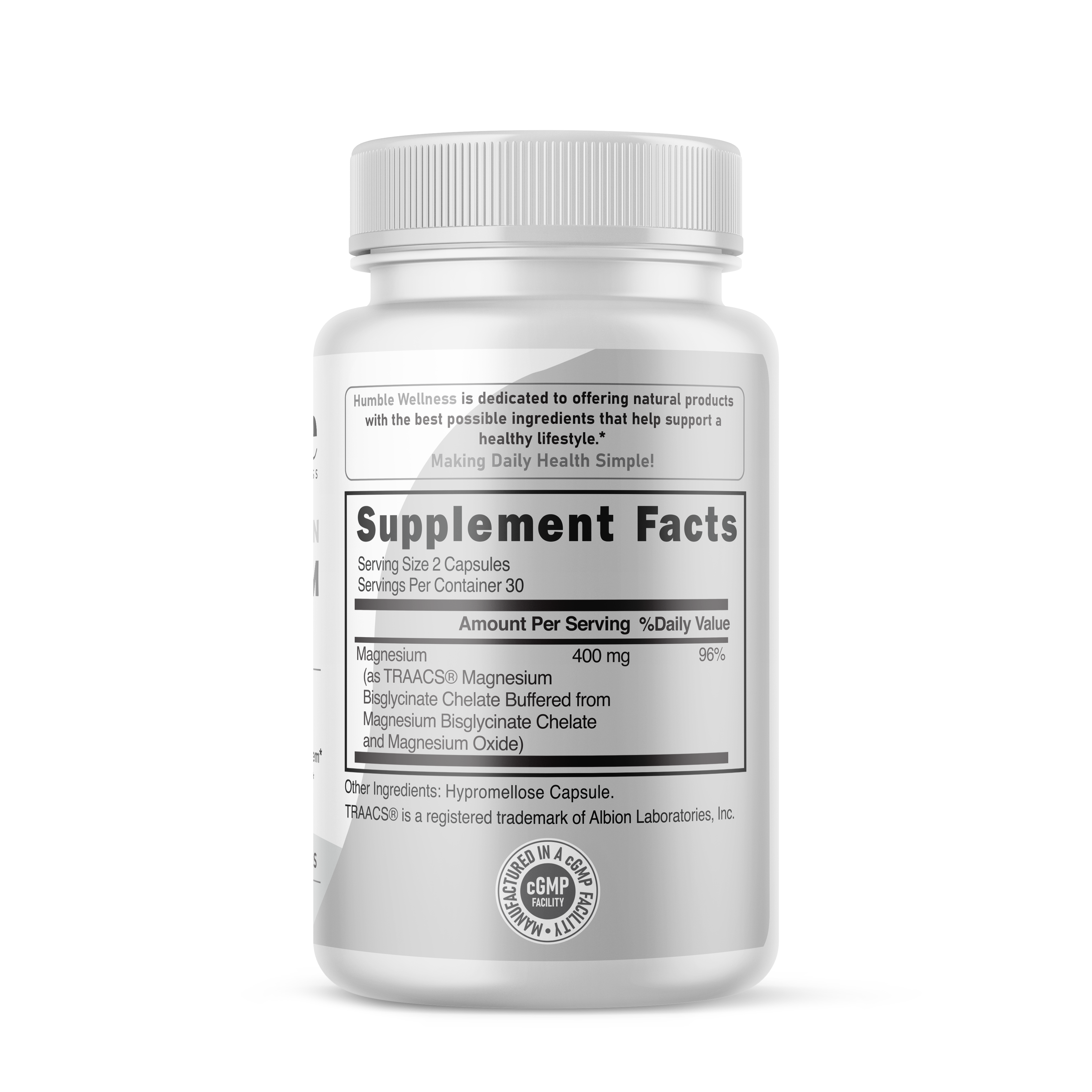 High Absorption Magnesium Glycinate