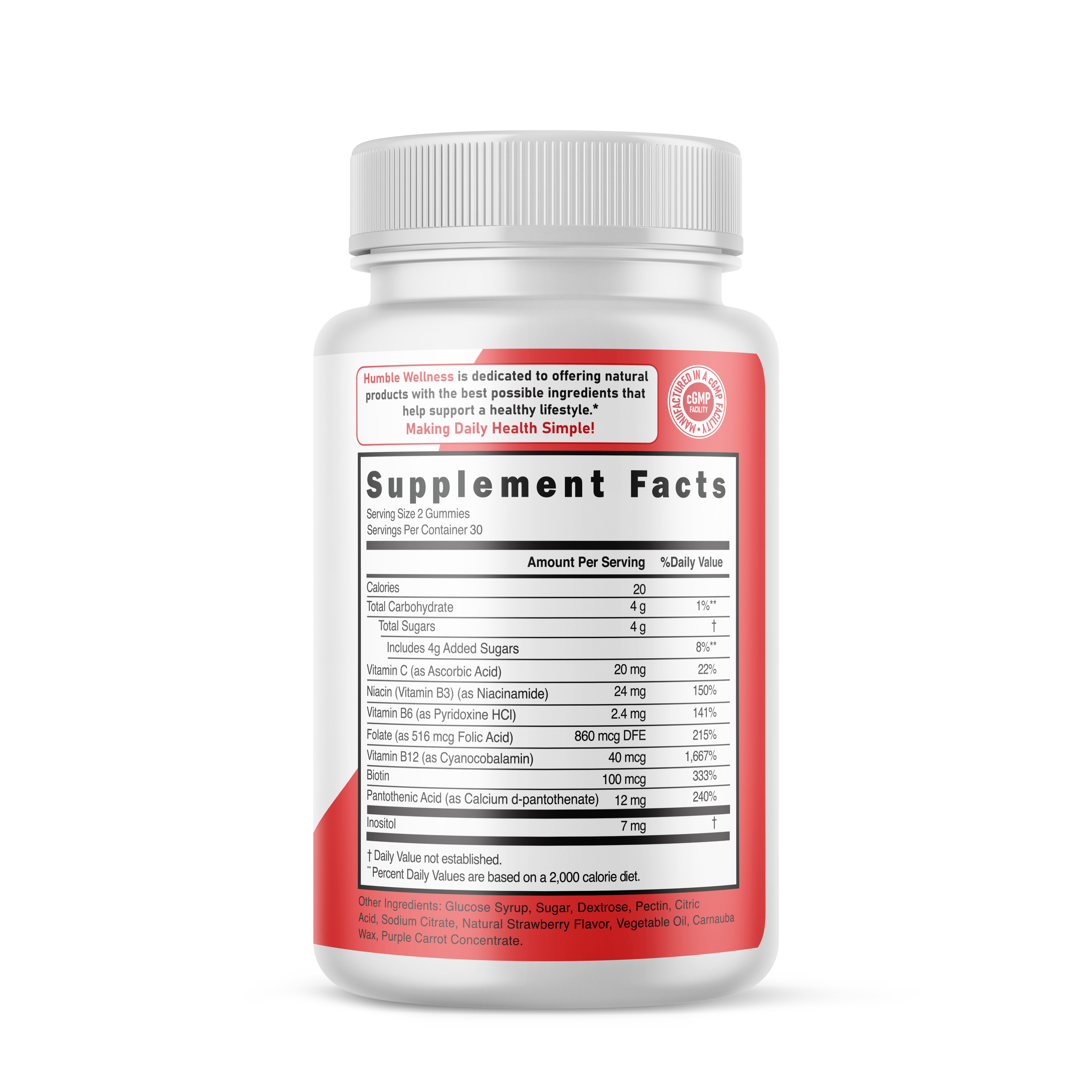B-Complex Multivitamin Gummies + Vitamin C