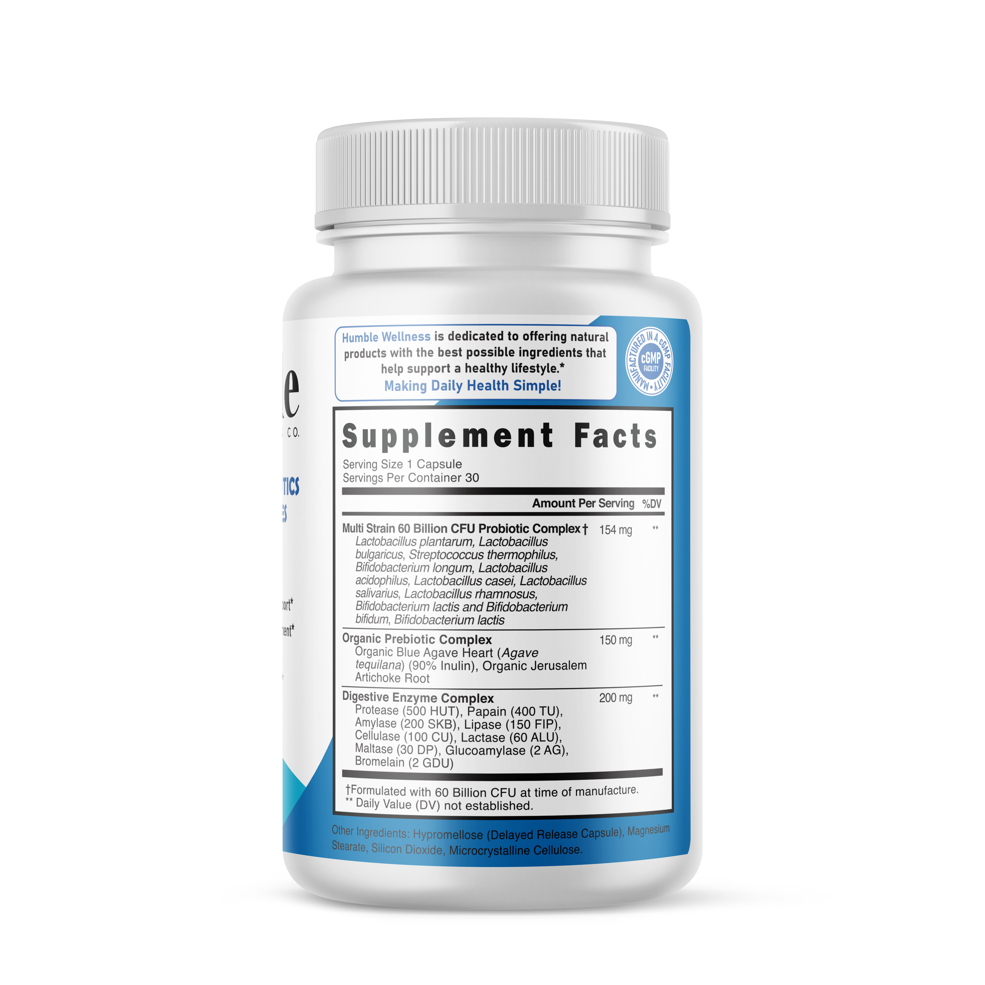 Maximum Strength Probiotic & Prebiotic with Digestive Enzymes