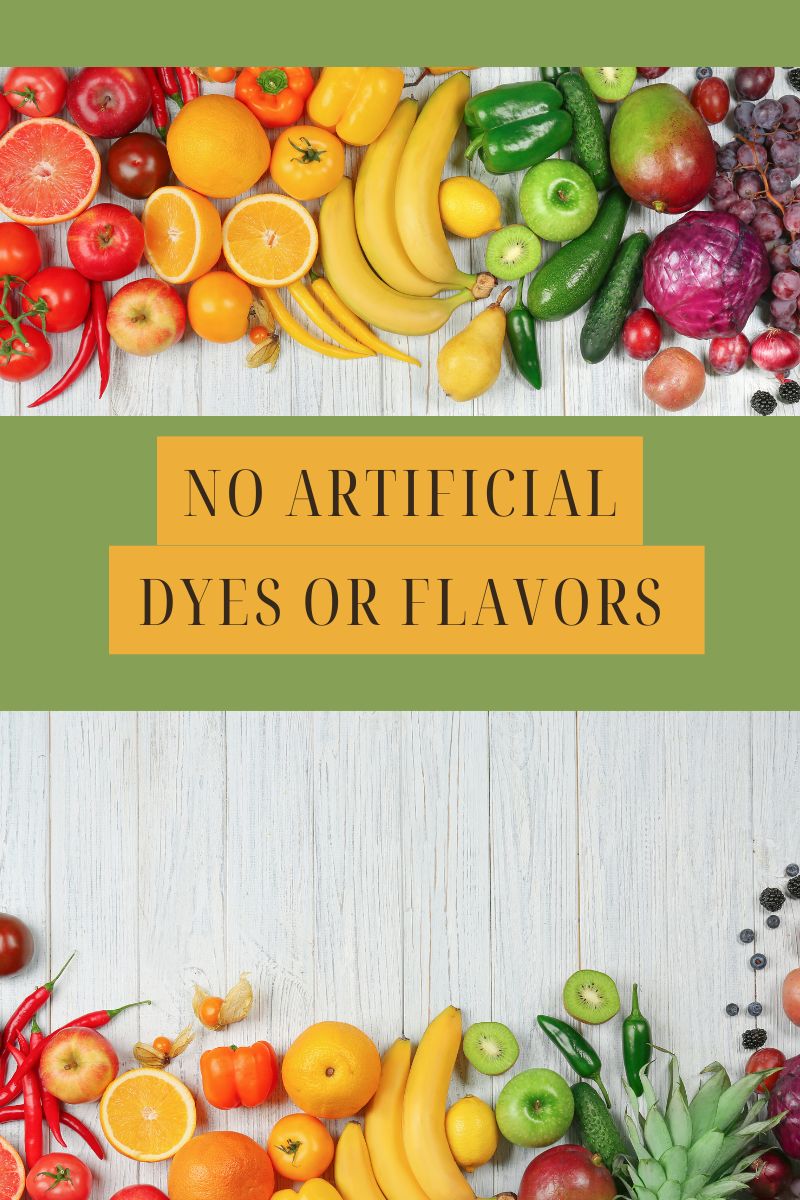 The Benefits of Choosing Foods with No Artificial Dyes or Flavors