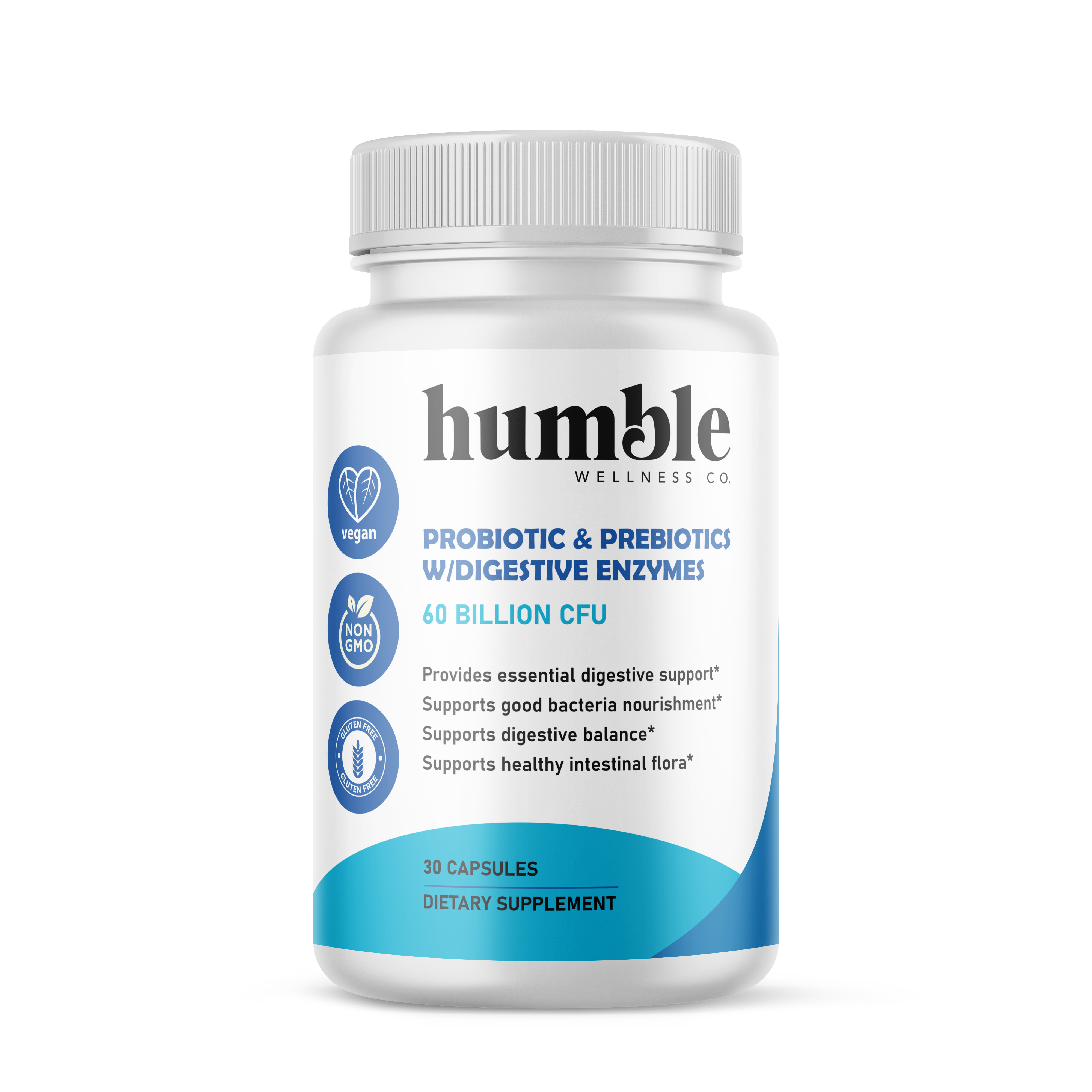 Maximum Strength Probiotic & Prebiotic with Digestive Enzymes